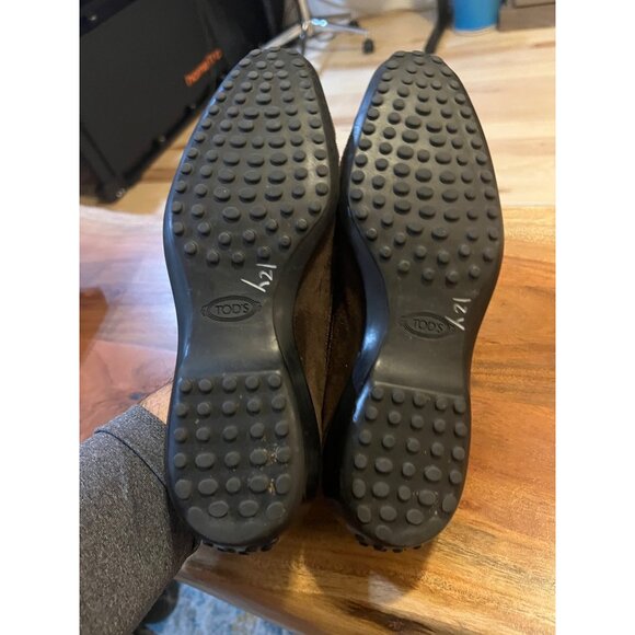 Tods Men’s Brown Leather Loafers‎ - NWOT - Size 8.5 - Picture 5 of 6